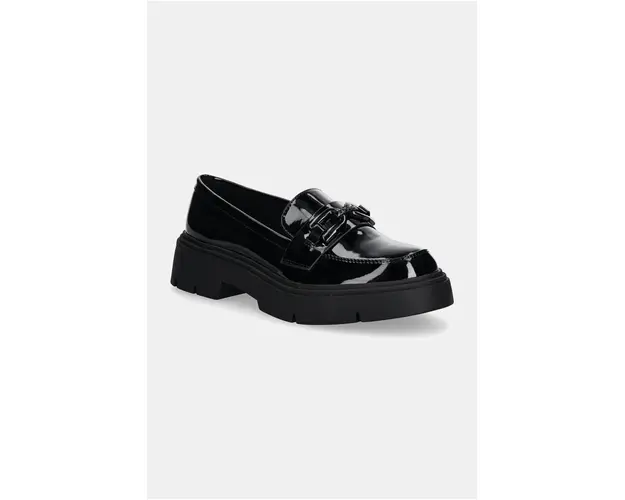 Aldo mocasini MAZEY femei, culoarea negru, cu platforma, 13827623 MAZEY