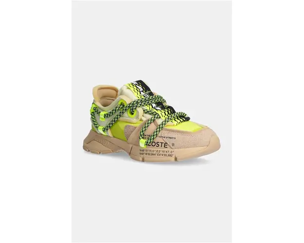 Lacoste sneakers L003 Active Runway culoarea bej, 48SFA0076