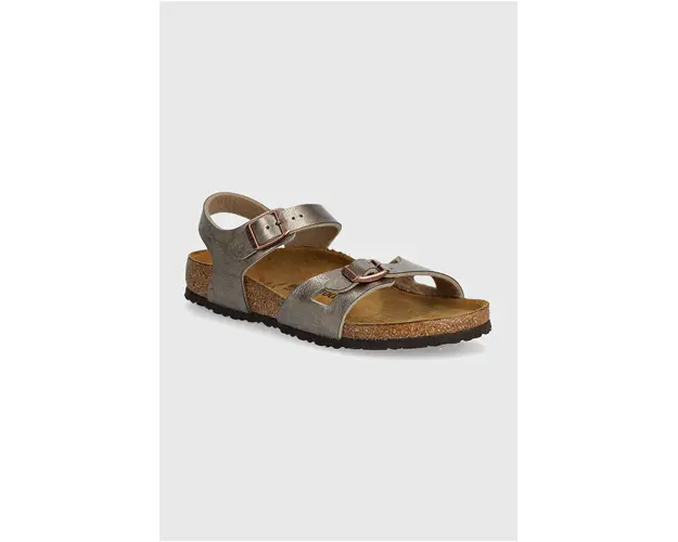 Birkenstock sandale copii Rio culoarea auriu, 1027921