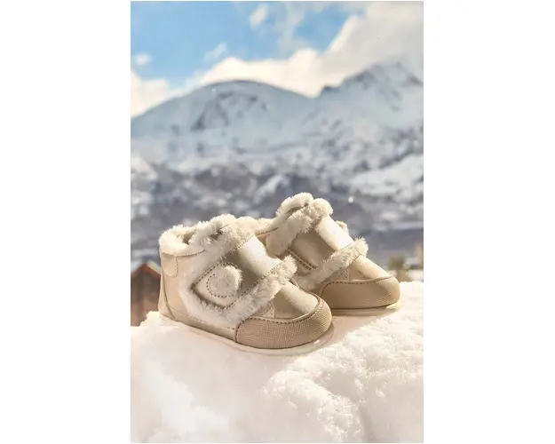 Mayoral pantofi de iarna pentru bebelusi culoarea bej, 42468