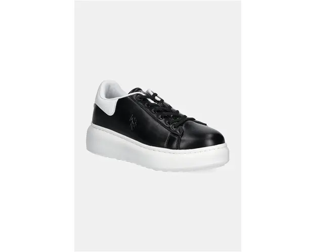 U.S. Polo Assn. sneakers pentru copii MEGHAN003K/DY1 culoarea negru, MEGHAN003
