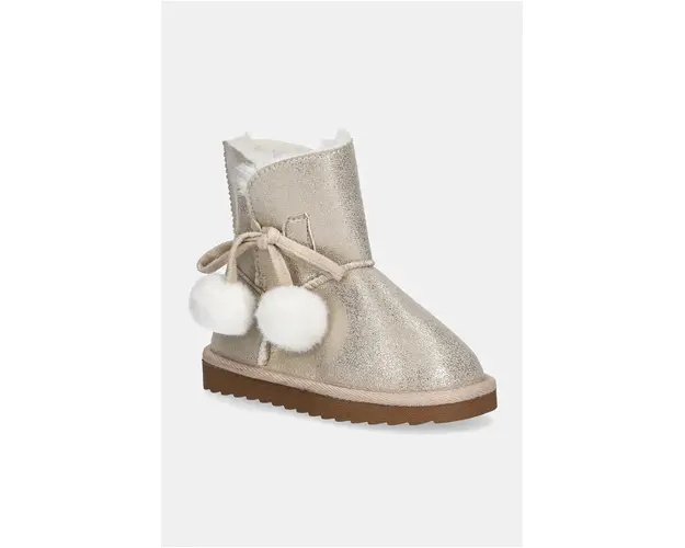 Garvalin cizme de iarna pentru copii culoarea bej, 241551