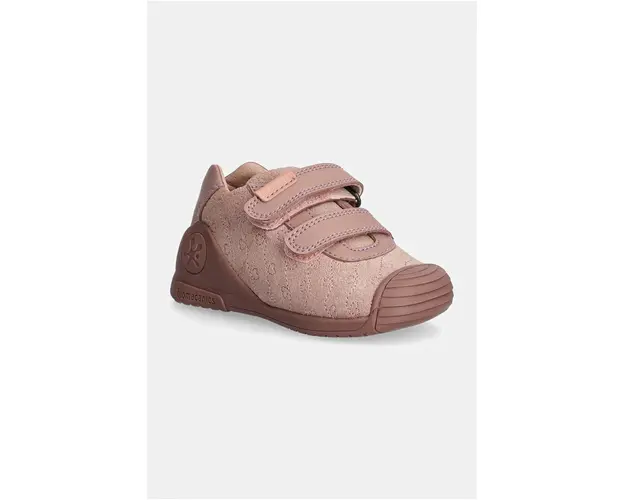 Biomecanics incaltaminte din piele pentru copii culoarea roz, 241101