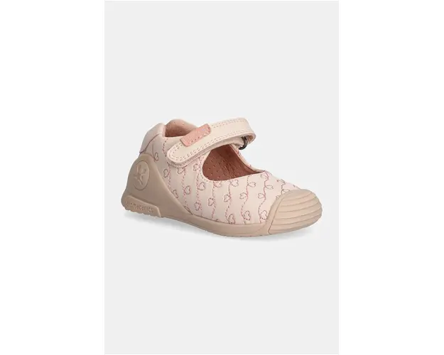 Biomecanics incaltaminte din piele pentru copii culoarea roz, 241100