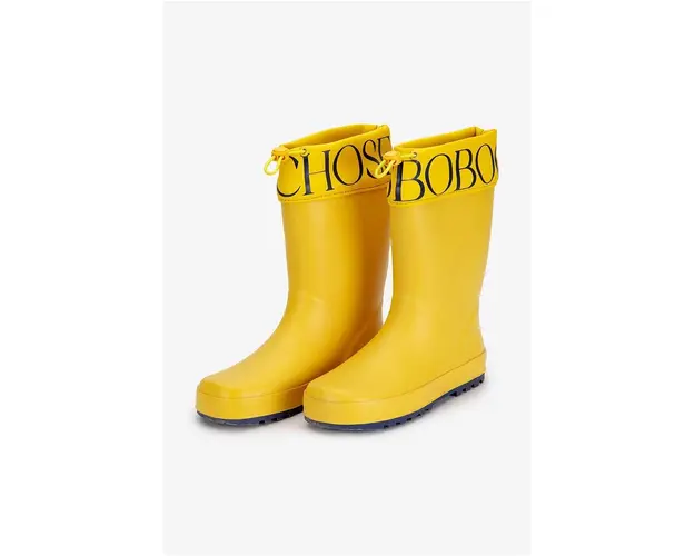 Bobo Choses cizme copii culoarea galben, 224AI051