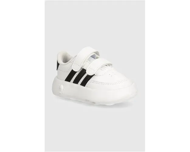 adidas sneakers pentru copii BREAKNET 2.0 CF culoarea alb, ID5276