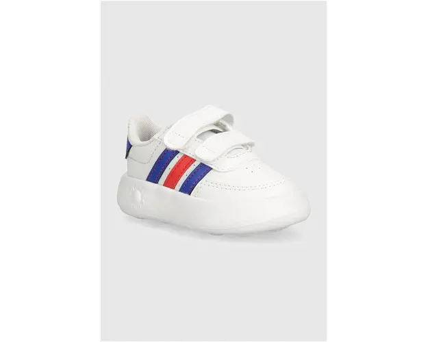 adidas sneakers pentru copii BREAKNET 2.0 CF culoarea alb, ID5278
