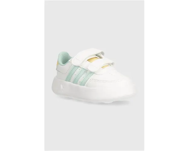 adidas sneakers pentru copii BREAKNET 2.0 CF culoarea alb, IH2386