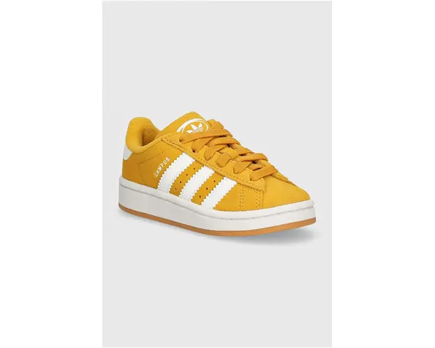 adidas Originals sneakers de piele intoarsa pentru copii CAMPUS 00s EL C culoarea galben, JH6327