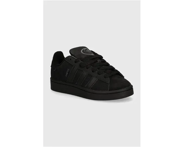 adidas Originals sneakers de piele intoarsa pentru copii CAMPUS 00s culoarea negru, JI4395