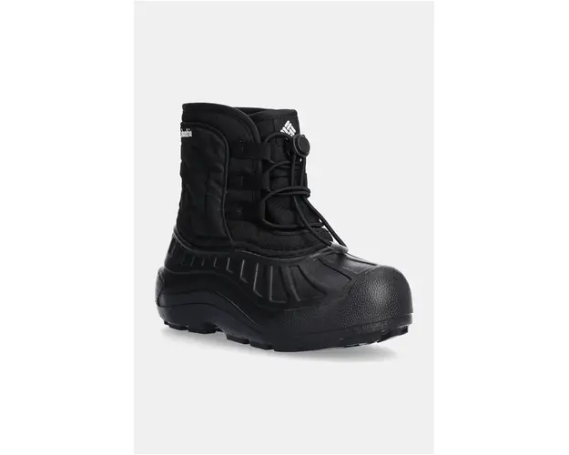 Columbia cizme de iarna copii POWDERBUG SNOWLITE LACE culoarea negru, 2103521