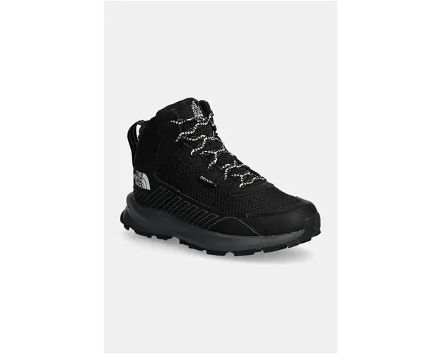 The North Face pantofi copii FASTPACK HIKER MID WP culoarea negru, NF0A7W5VKX71