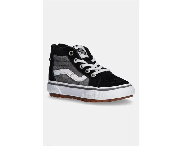 Vans tenisi de piele pentru copii MTE SK8-Hi Zip culoarea gri, VN000D0MN421