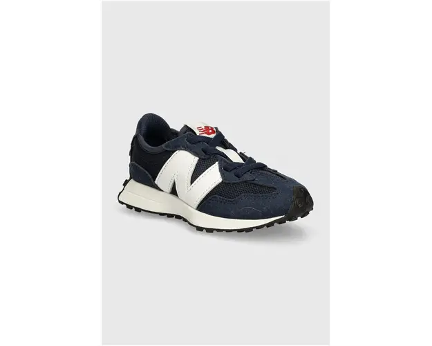 New Balance sneakers pentru copii 327 culoarea albastru marin, PH327CNW