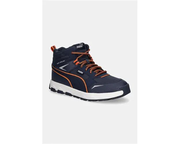Puma pantofi copii Evolve Trail Club culoarea albastru marin, 397644