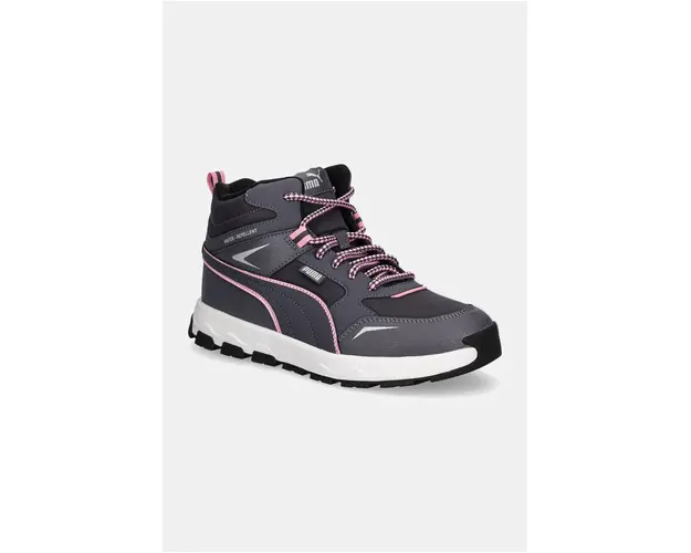 Puma pantofi copii Evolve Trail Club culoarea gri, 397644