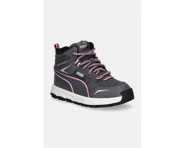 Puma pantofi copii Evolve Trail culoarea gri, 397645