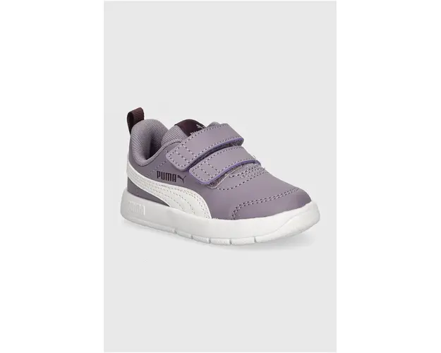 Puma sneakers pentru copii Courtflex V3 V culoarea violet, 310252