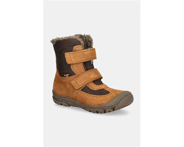 Froddo cizme de iarna pentru copii LINZ WOOL TEX HIGH culoarea maro, G3160229