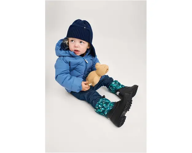 Reima cizme de iarna copii Nefar culoarea verde, 5400024A