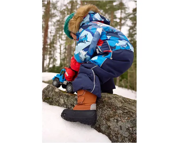 Reima cizme de iarna copii Konkari culoarea maro, 5400148A