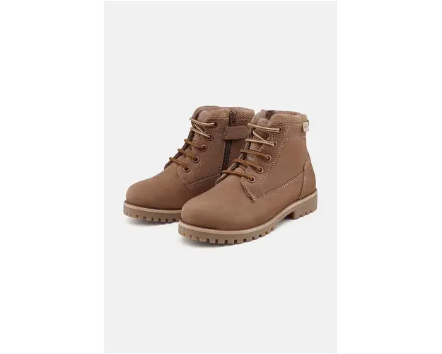 Mayoral pantofi de iarna din nubuc pentru copii culoarea maro, 48508