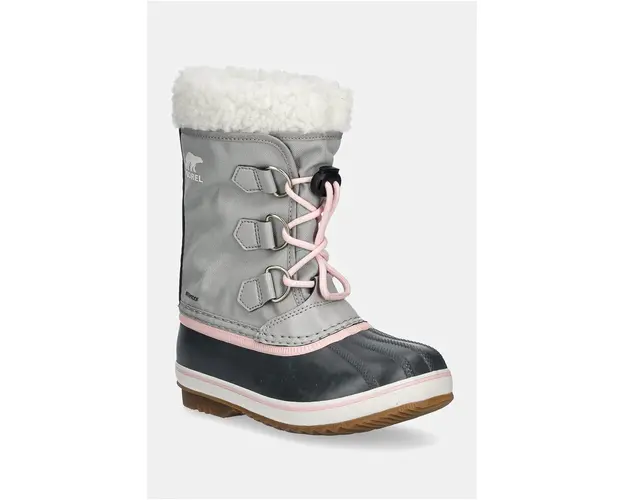 Sorel cizme de iarna copii CHILDRENS YOOT PAC culoarea gri, 2114111