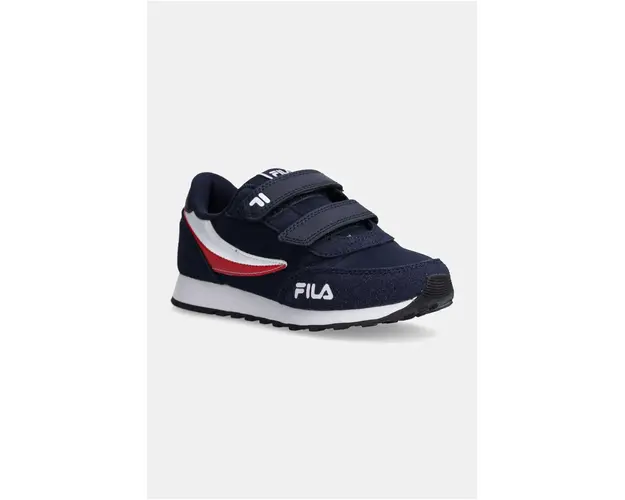 Fila sneakers pentru copii ORBIT REVOLUTION velcro culoarea albastru marin, FFK0225