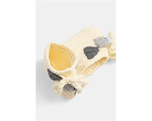 United Colors of Benetton papuci pentru copii culoarea bej, 6VEEA8009