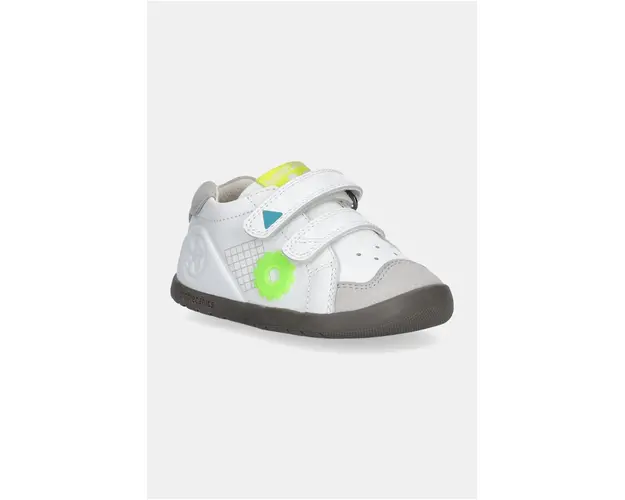 Biomecanics sneakers din piele culoarea alb, 241161