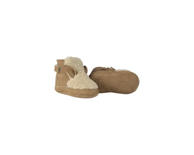 Donsje pantofi pentru bebelusi Richy Booties Alpaca culoarea bej, 1033806