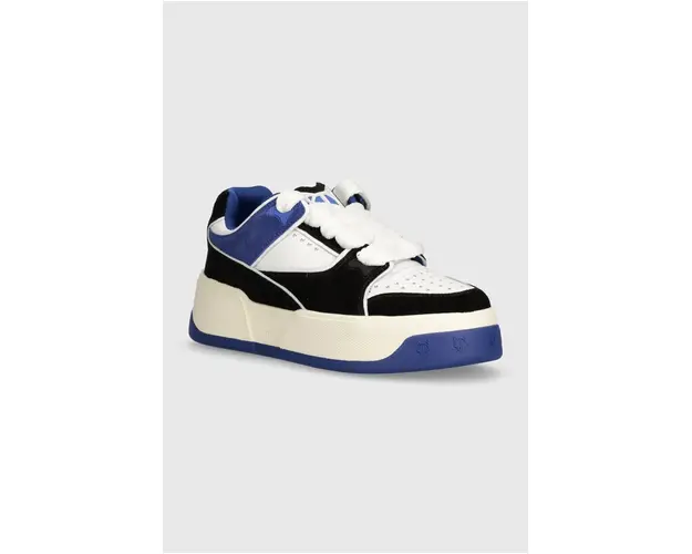 Naked Wolfe sneakers din piele Kash Nubuck Leather Blue