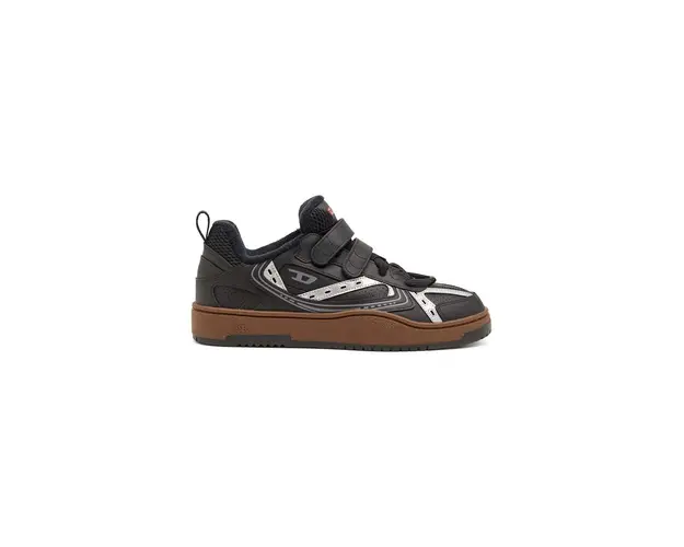 Diesel sneakers din piele S-Ukiyo Skt culoarea negru, Y03407-P6904-H3811