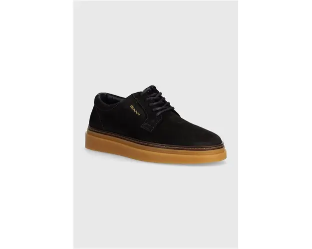 Gant pantofi de piele intoarsa Kinzoon barbati, culoarea albastru marin, 29633639 G69