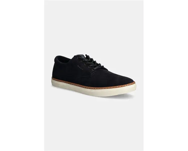Gant pantofi de piele intoarsa Prepville barbati, culoarea albastru marin, 29633679 G69