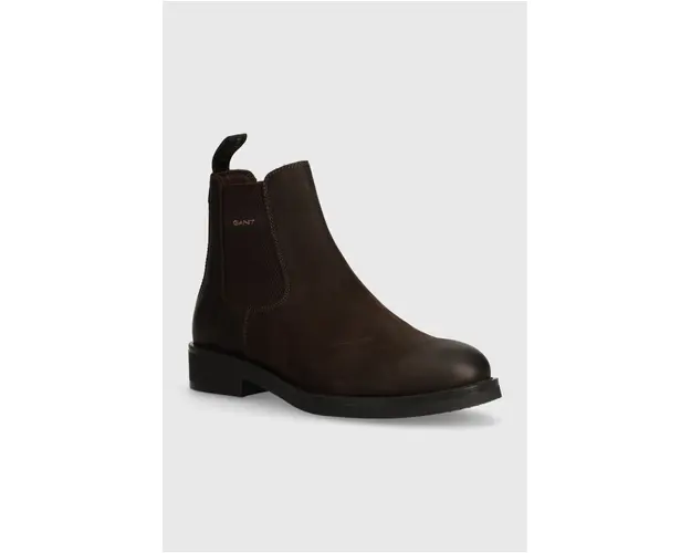 Gant cizme chelsea din nubuc Prepdale culoarea maro, 29651752 G46