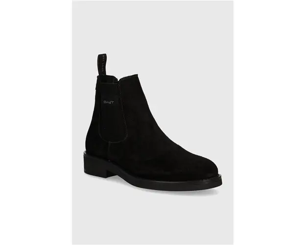 Gant botine din piele intoarsa Prepdale barbati, culoarea negru, 29653750 G00