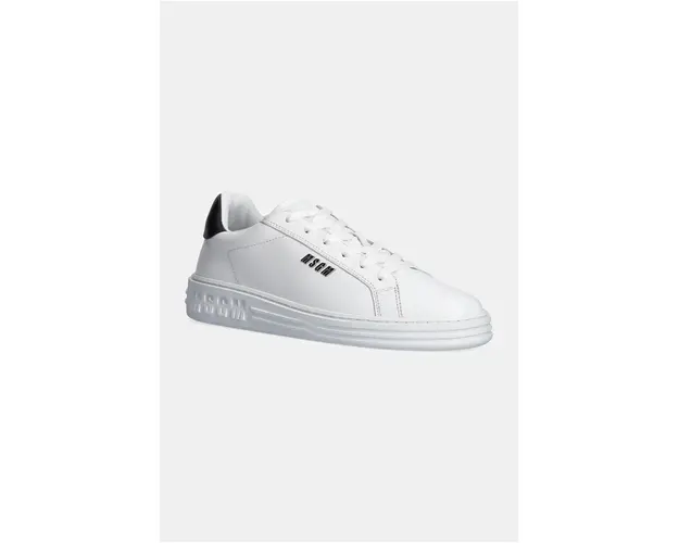 MSGM sneakers din piele culoarea alb, 3740MS506 787