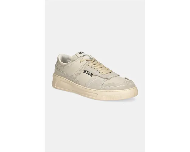 MSGM sneakers din piele culoarea gri, 3740MS172 915