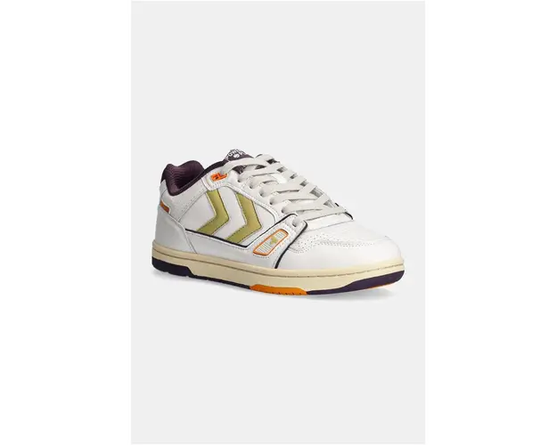 Hummel sneakers din piele Power Play Lx-e Ap2 culoarea bej, 226278