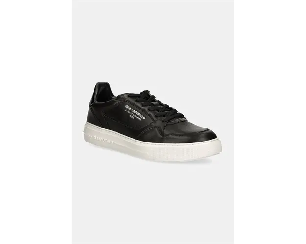 Karl Lagerfeld sneakers din piele T/KAP culoarea negru, KL51422