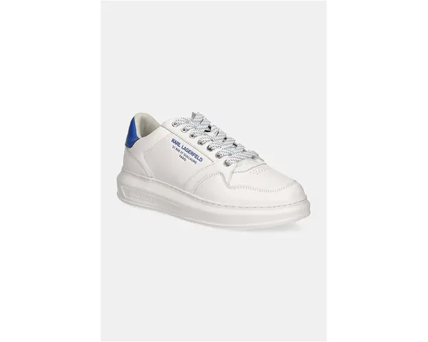 Karl Lagerfeld sneakers din piele KAPRI MENS culoarea alb, KL52537R