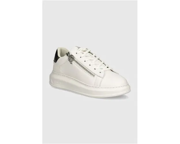 Karl Lagerfeld sneakers din piele KAPRI MENS culoarea alb, KL52564