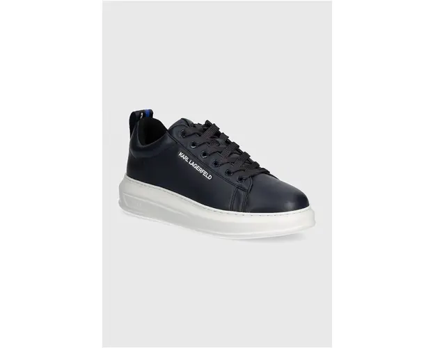 Karl Lagerfeld sneakers din piele KAPRI MENS culoarea albastru marin, KL52514A