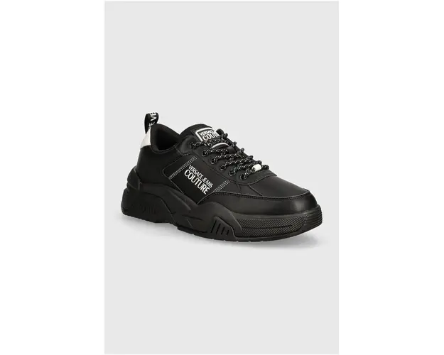 Versace Jeans Couture sneakers din piele Stargaze culoarea negru, 77YA3SF1 ZP326 899
