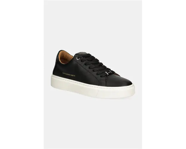 Alexander Smith sneakers din piele London culoarea negru, ALBALDM9012BLK