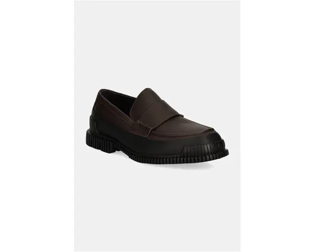 Camper mocasini de piele Pix barbati, culoarea maro, K100951-007