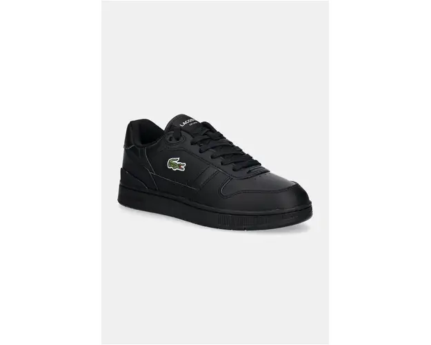 Lacoste sneakers din piele T-Clip Set culoarea negru, 48SMA0031