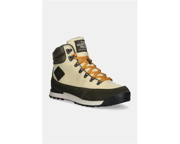 The North Face pantofi Back-To-Berkeley IV Textile WP barbati, culoarea bej, izolare usoara, NF0A81778KO1