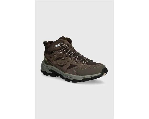 Jack Wolfskin pantofi Vojo Tour Texapore barbati, culoarea maro, A62072